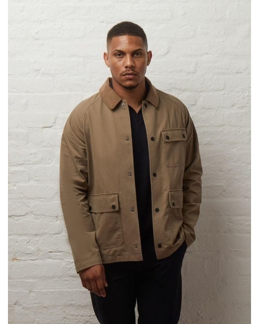 Guards London Natural Ernest Cotton Utility Jacket for men