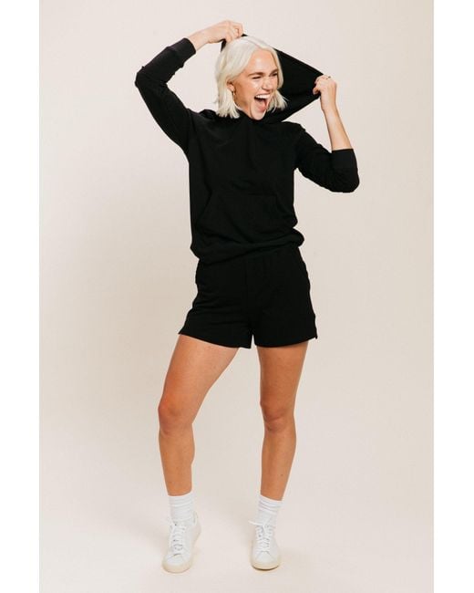 Ocio Leisurewear Black Classic Softcore Short