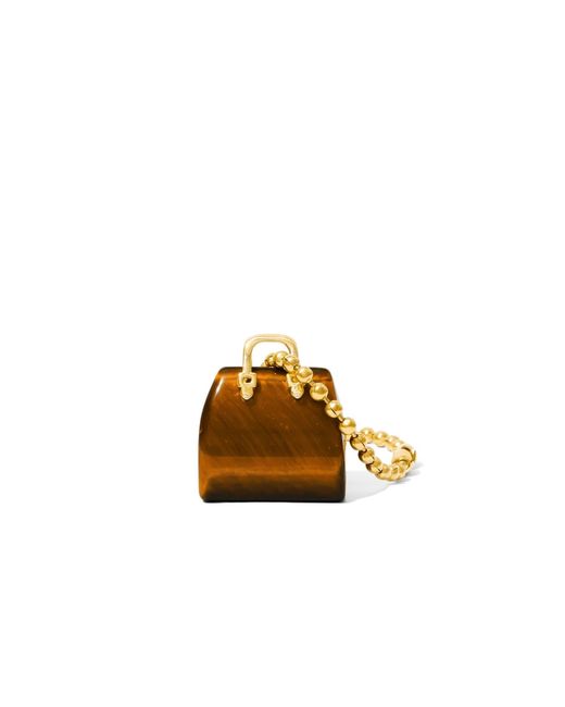 Already Mine Ny Brown Tiger's Eye Handbag Charm – Confidence & Courage
