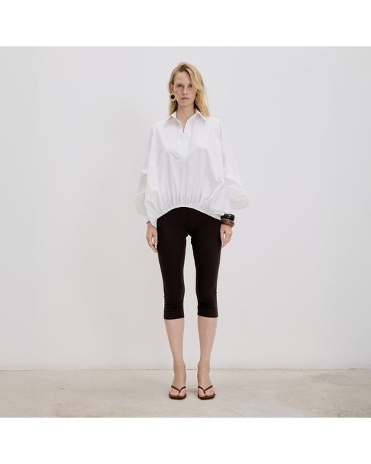 Herfetch White Oversize Basic Shirt