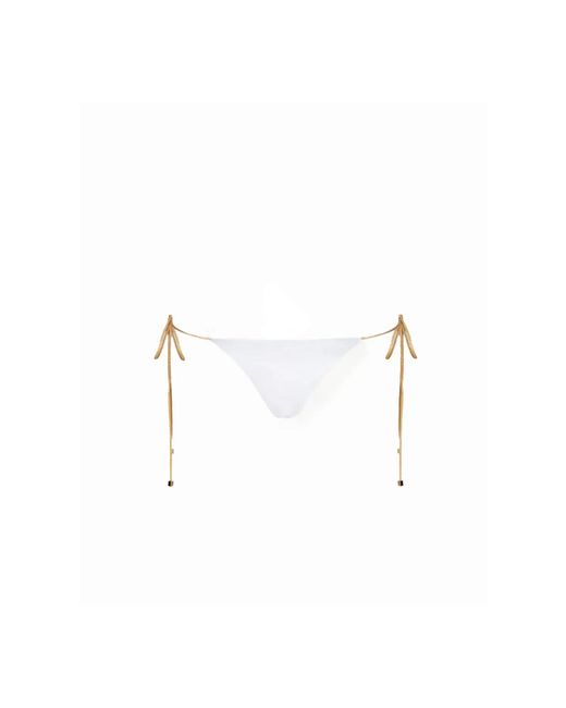 Cherina Beachwear Llc White Herry Bikini Bottom