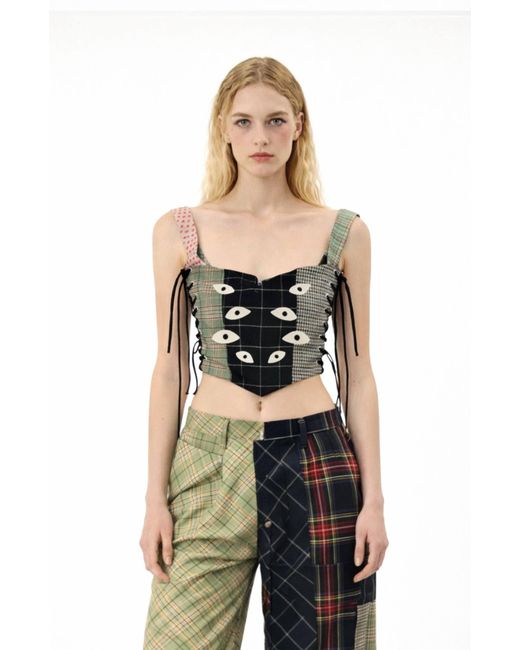 Castaneda Black Bustier