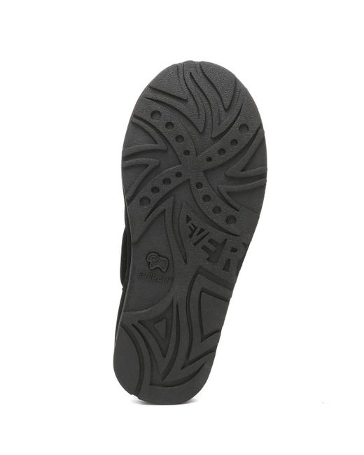 EverAu Australia Black Jaeger Low Ankle Slippers