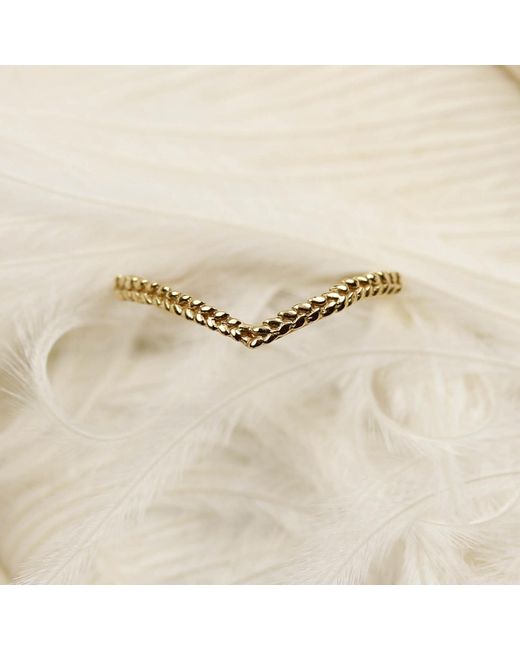 Lee Renee White Wheat Ring