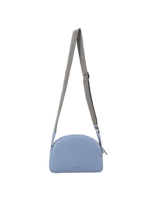 Lloyd Baker Blue Lucille Leather Crossbody Bag