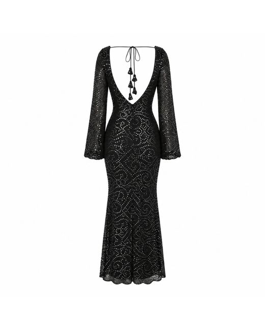International Appeal Black Patra Mermaid Gown