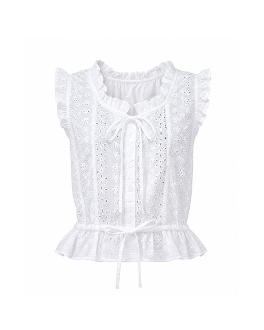 The Well Worn White The Marnie Top