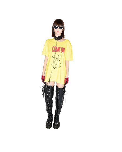 Come on Yellow T-Shirt for men