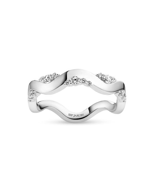 Sif Jakobs Jewellery Metallic Ring Ellera Waves Altro