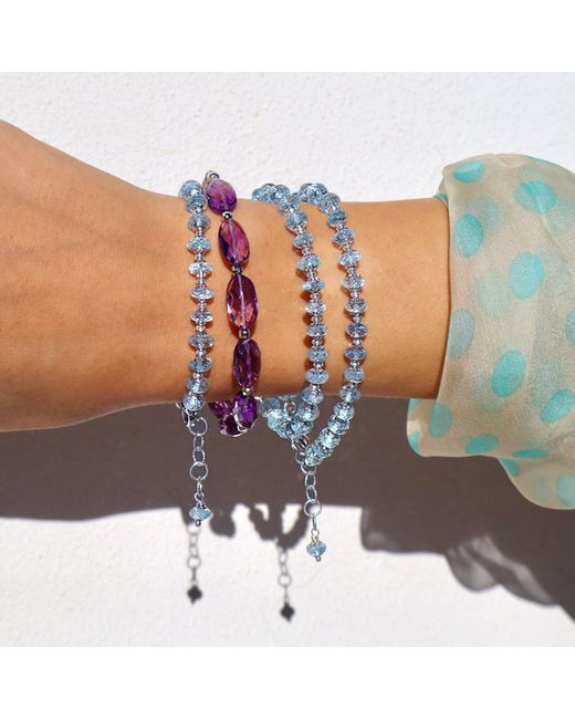 Mineralgems•Studio Purple Top Quality Amethyst Bracelet