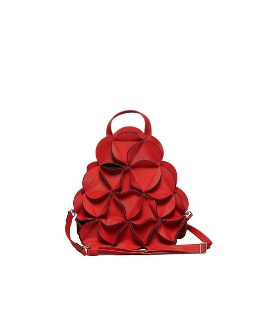 ELEMOOD_Japan Red Blossom Rucksack-S