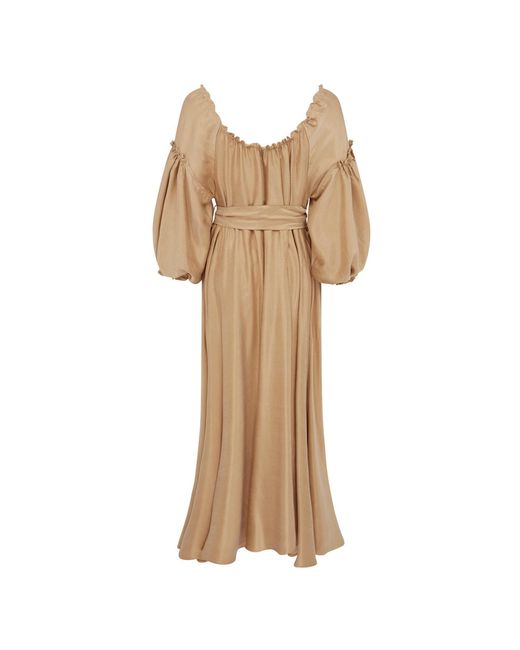 Lisa The Label Natural Bow Bell The Countess Dress