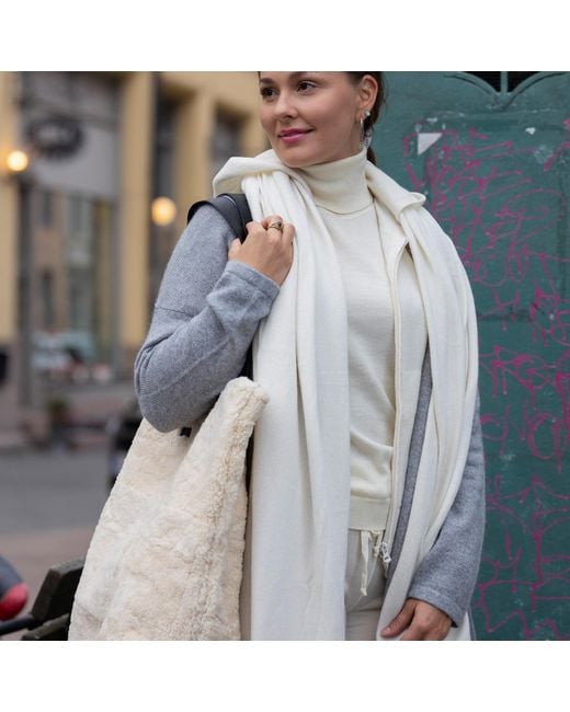 tirillm Natural Lana Tote Bag Off