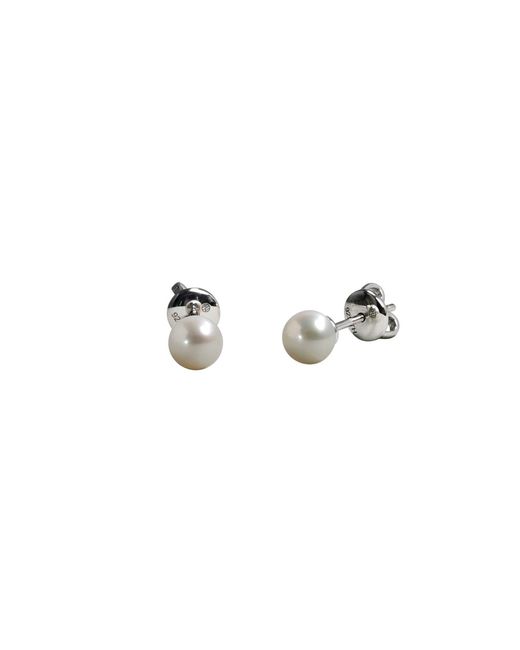 Onia Metallic Pearl Studs