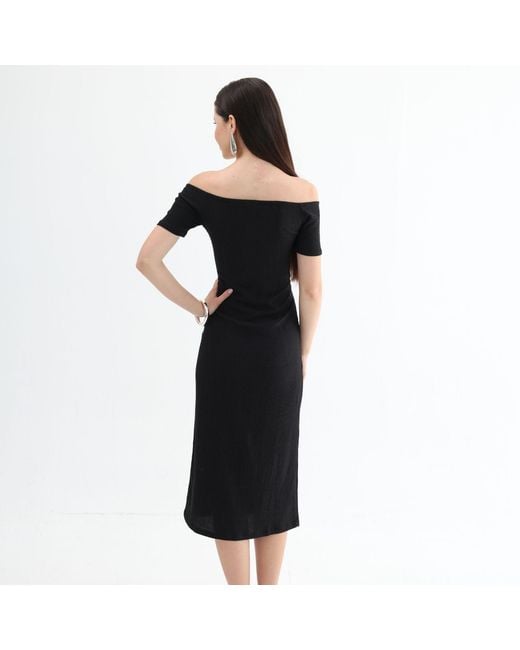 Thisisu Collection Black Ocean Dress