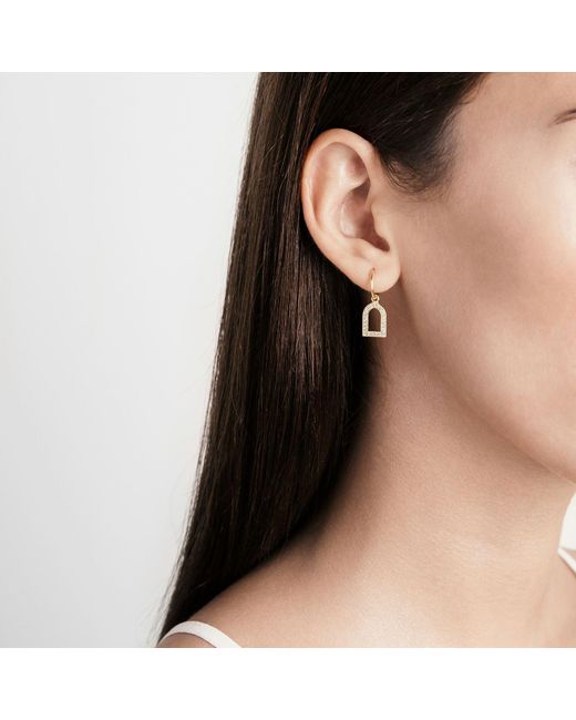 Sheida Farrokhi Metallic Sahra Diamond Earrings