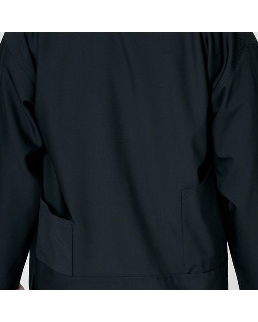 MOE Black Charcoal Wool Vest Jacket
