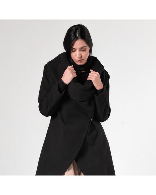 Metamorph Black Soft Winter Coat