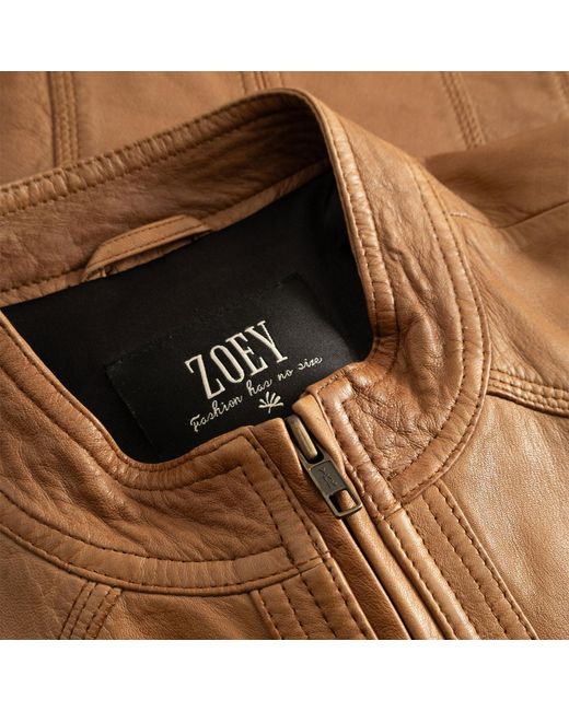 Zoe Brown Alexia Leather Jacket