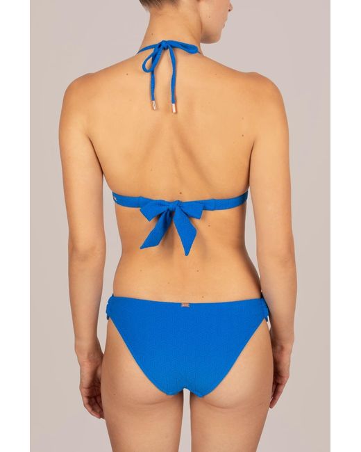 Kikki-G Swimwear Blue Bobbi Bikini Brief