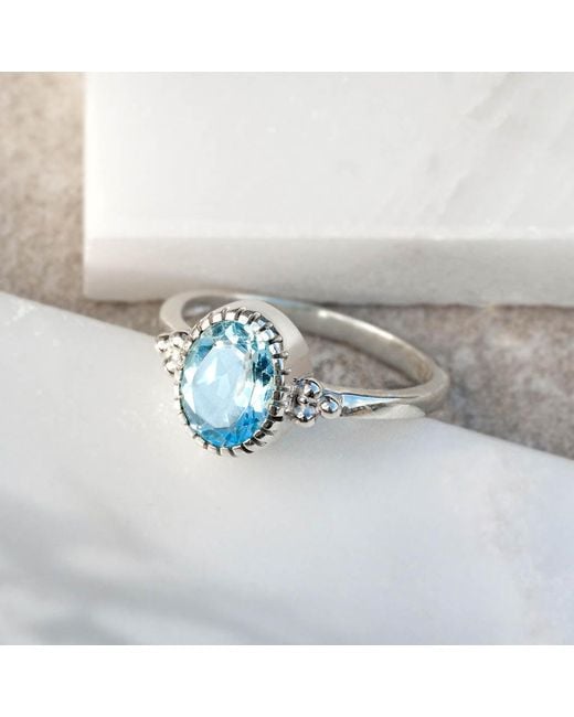 Charlotte's Web Jewellery Blue Sundar Ring