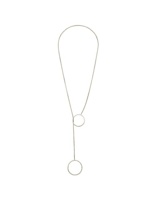 Jaredjamin Metallic Lindy Y-Necklace
