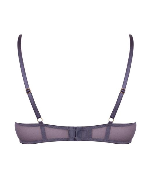 BonBon Lingerie Purple Pamela Ouvert Bra