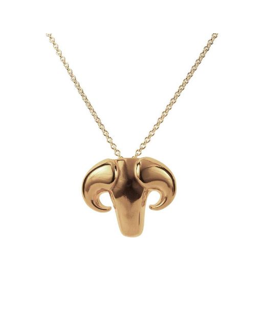 Freya & Thor of Sweden Metallic Capra Necklace for men
