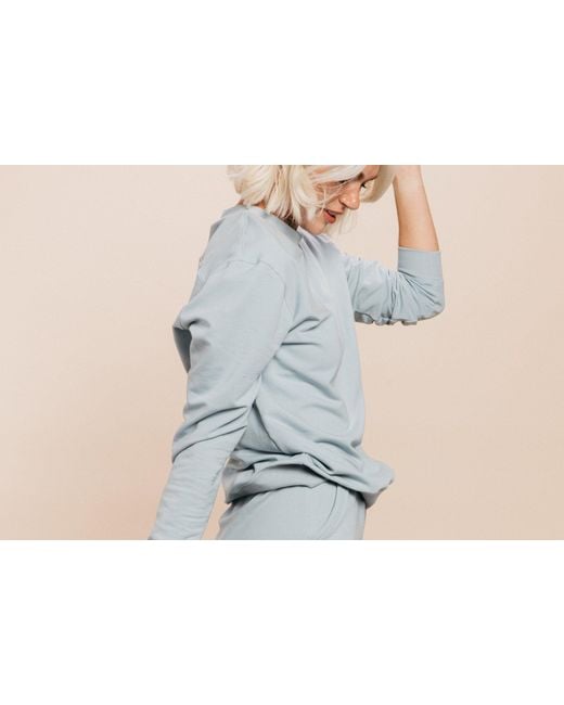 Ocio Leisurewear Blue Classic Softcore Crew