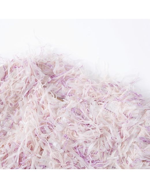 RUE AGTHONIS Pink Crayon Coat