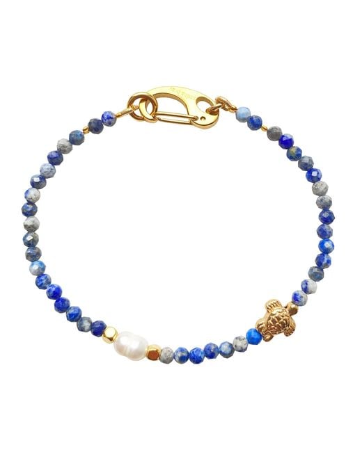 Smilla Brav Blue Turtle Bracelet Ada