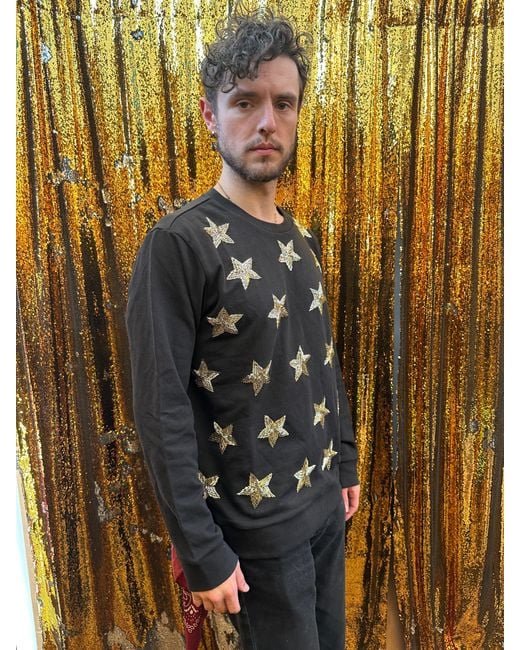 Any Old Iron Black Goldie Star Sweatshirt