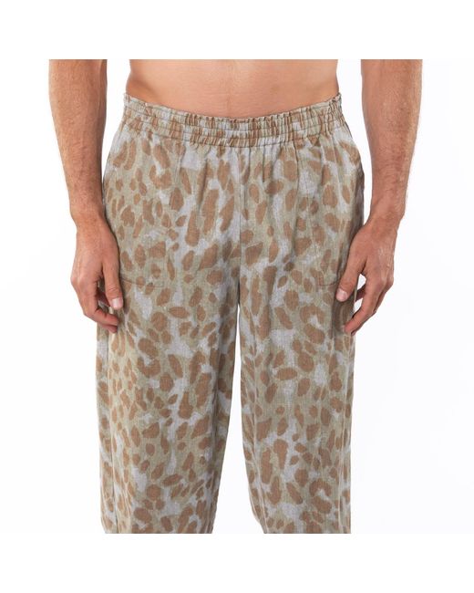 Ariko Gray Leopard Camo Day Pants