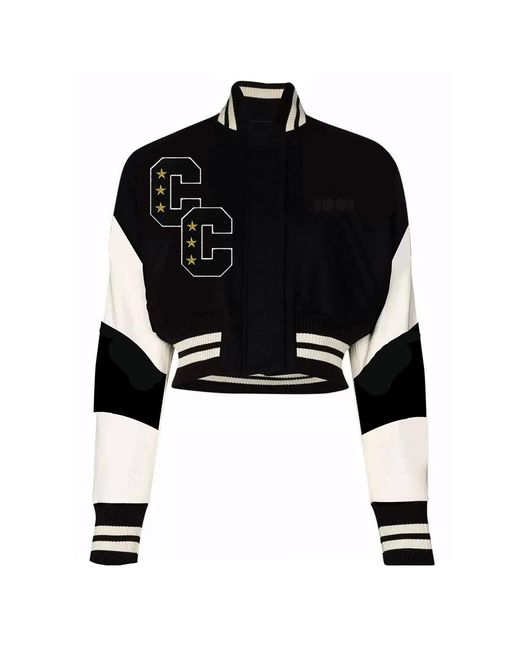 COOL Creative Black Cropped & Varsity Jacket