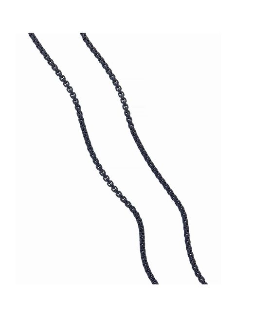 Rahul's Jewels Metallic 16"-18" Adjustable Foundations Steel Box Chain