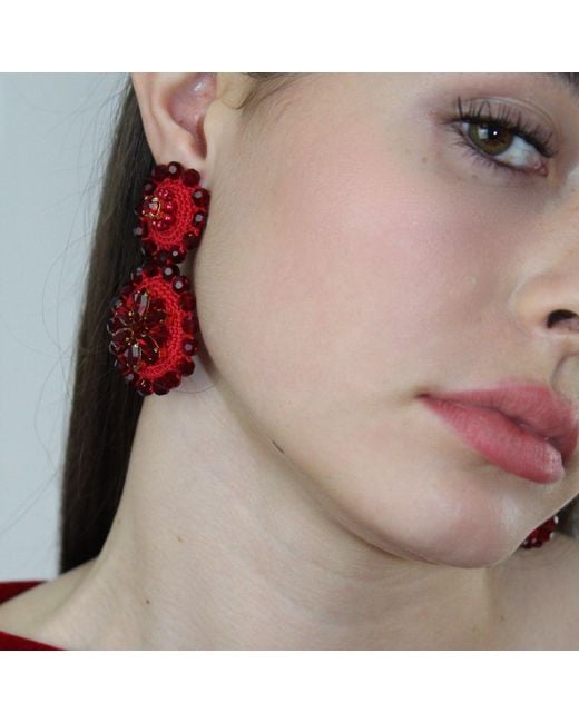 PINAR OZEVLAT Red Flower Drop