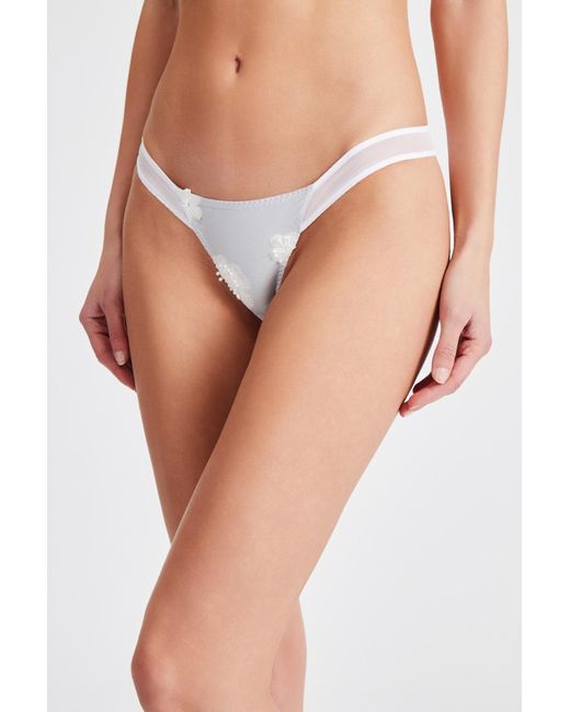 Scarlett Gasque White The Utopia Knicker