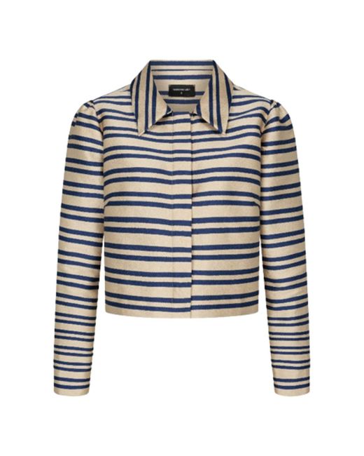Marianna Déri Multicolor Stripe Cropped Jacket