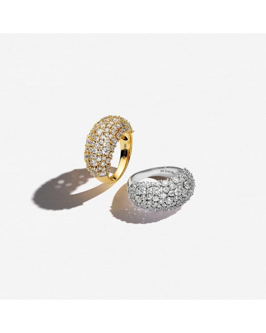 Sif Jakobs Jewellery Metallic Ring Cristallo Grande