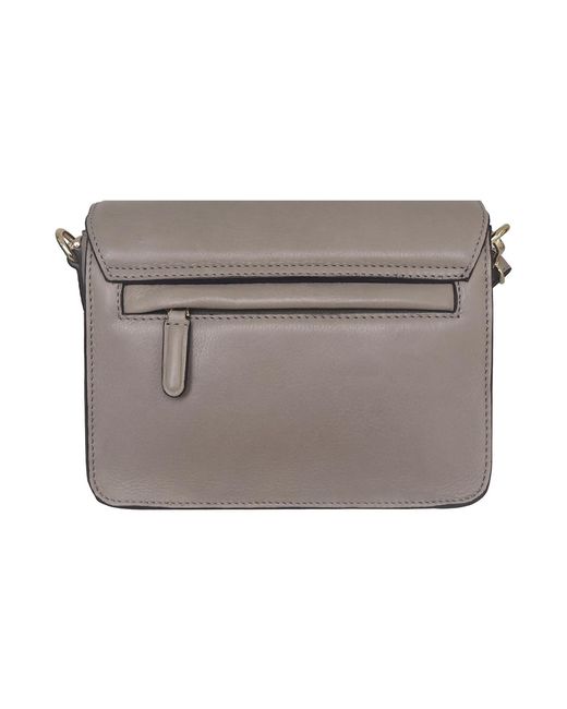 BELYSA Brown Olga Leather Crossbody