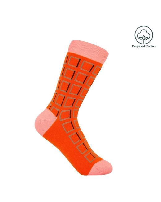 Peper Harow - Made in England Orange Socks Bundle