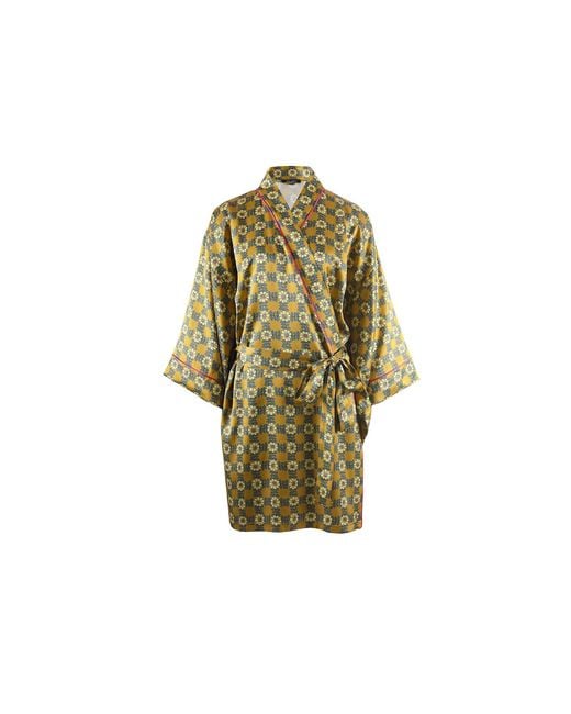 Emma Wallace Green Izzy Dressing Gown