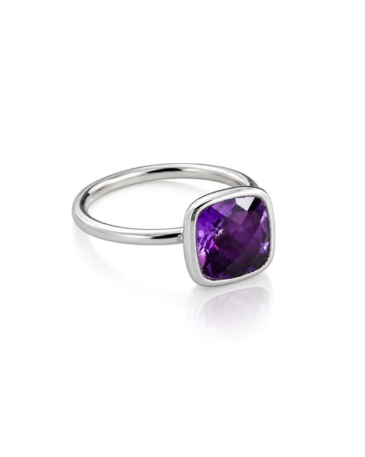 The Jewellery Store London Purple Desert Dusk Amethyst Ring