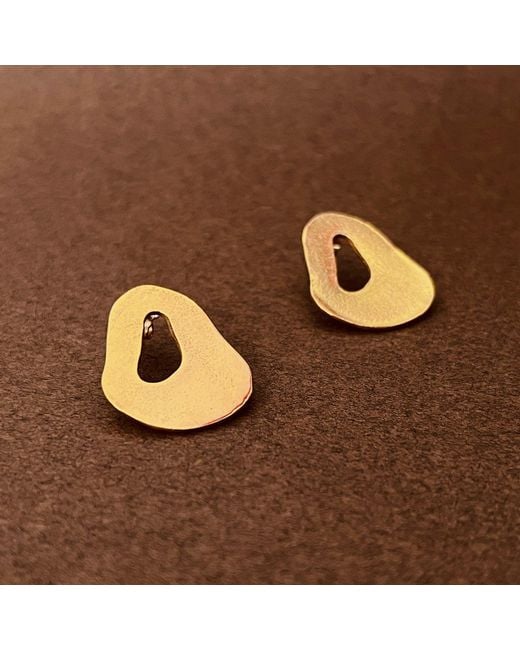 Bio-Trimmings Metallic Behring Earrings
