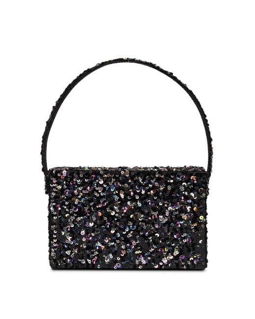 Simitri Black Garnet Box Clutch
