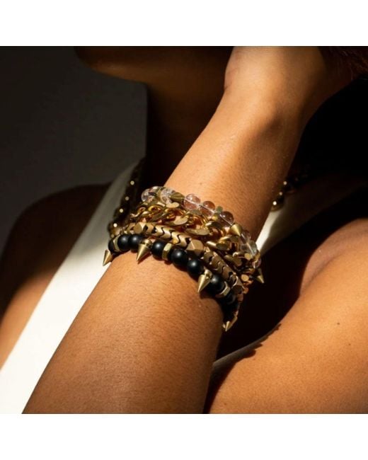 Rachel Nathan Blue On Point: Matte Agate Bracelet