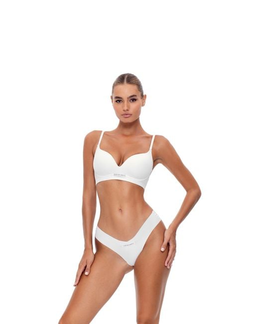 GOD SAVES QUEENS White Second Skin Cheeky Panty