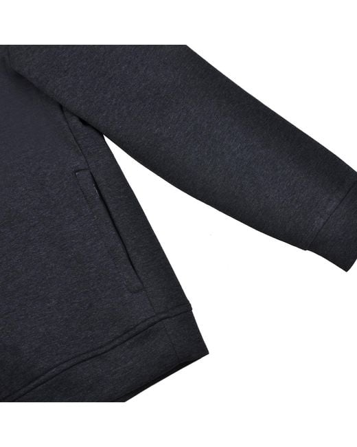 DAVID WEJ Black Enzo Cotton Hoodie for men