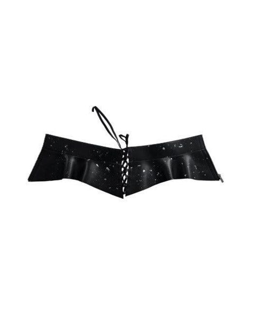 Circular Path Black X Amanda Murray Lace Up Corset Belt