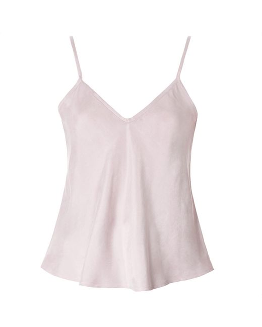 Italia A Collection Pink Lily Blush Camisole In Vegan Silk